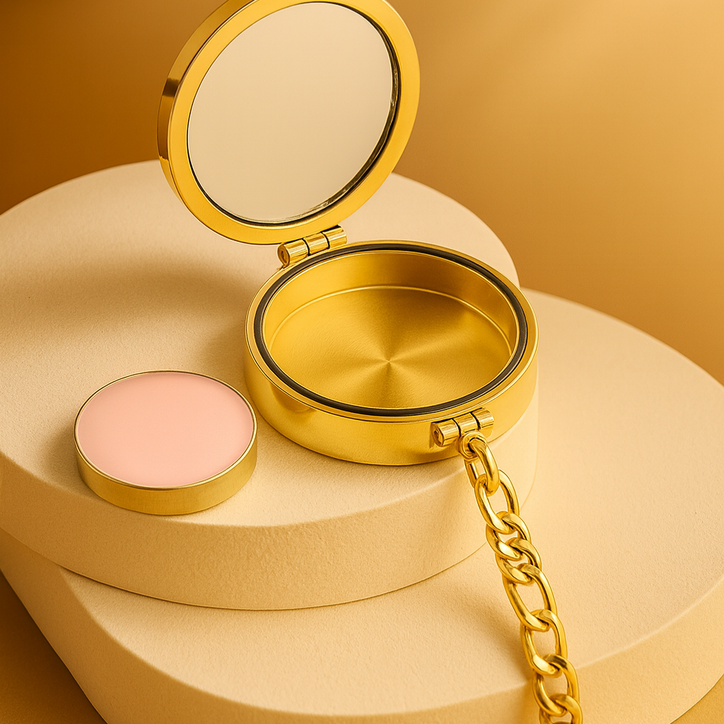 Lip Balm Bracelet with Mirror