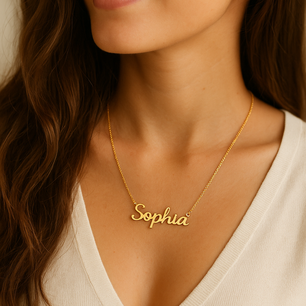 Custom Name Necklace Personalized For Working Mom