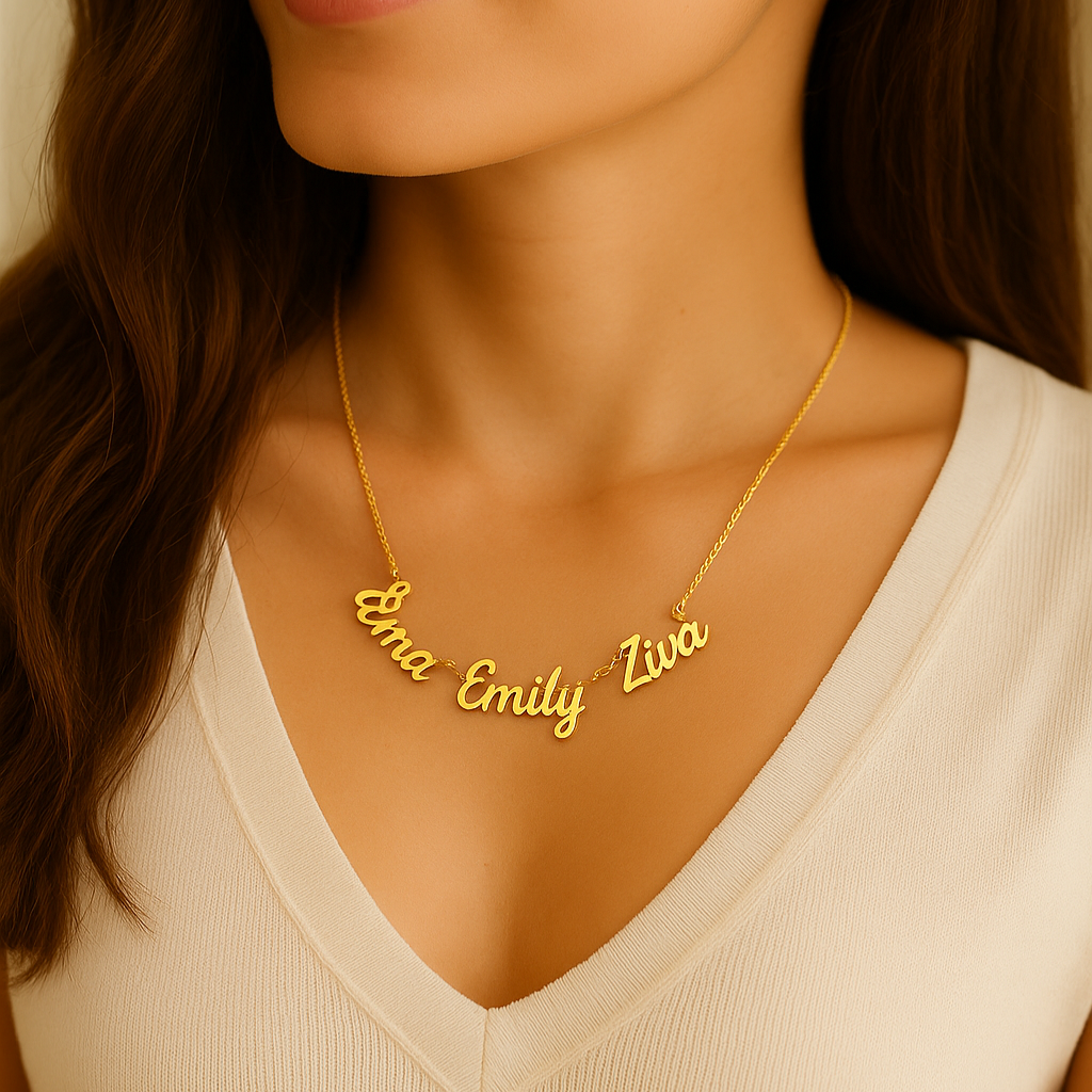 Custom Name Necklace for Women