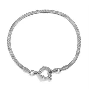 MamacitaSlay Classic Paper Clip Chain Blade Chain O Chain NK Chain Women's Hand Bracelets Trendy Women's Stainless Steel Jewelry
