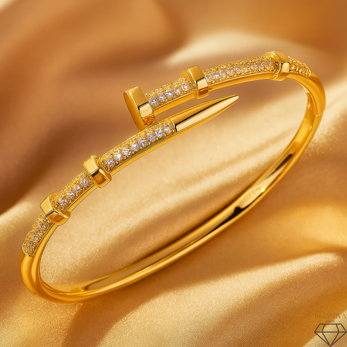 DazzleAura Crystal Bracelet