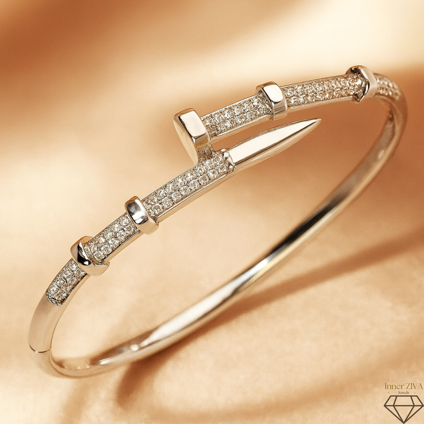 DazzleAura Crystal Bracelet