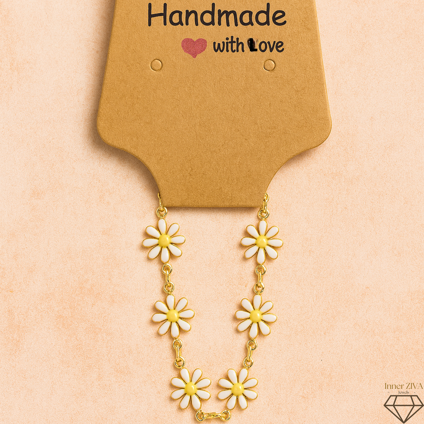 Daisy Bloom Gold Bracelet