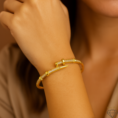 DazzleAura Crystal Bracelet
