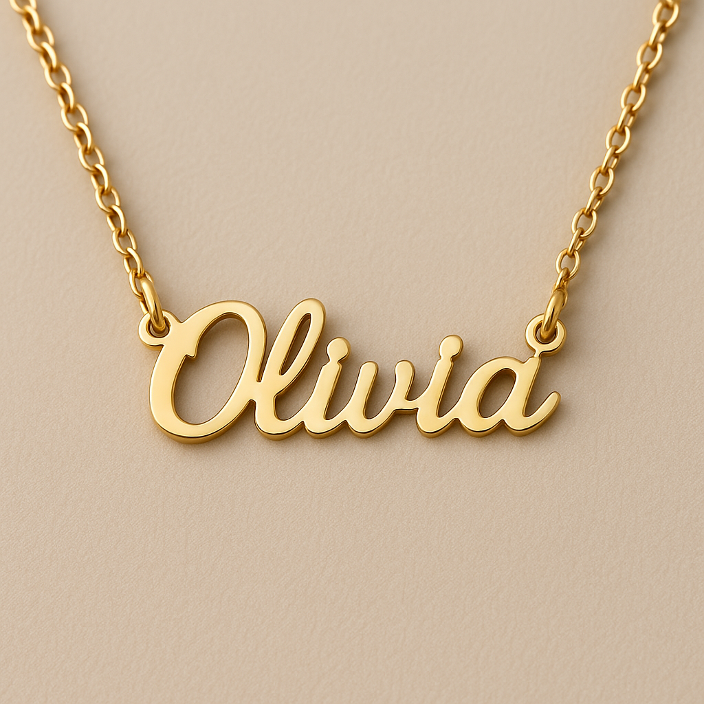 Custom Name Necklace for Women