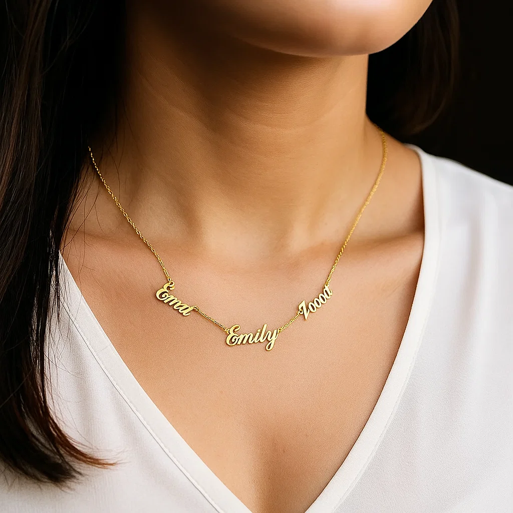 Custom Name Necklace for Women