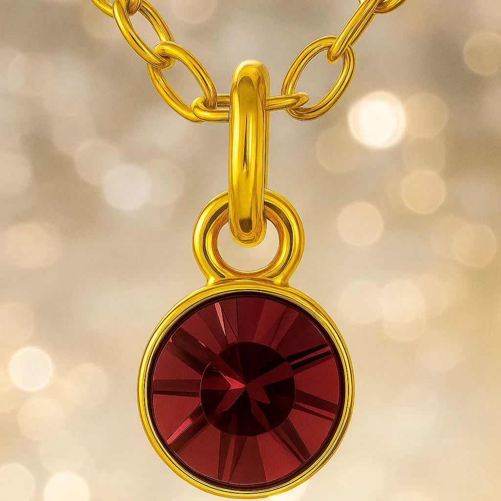 Radiant Birthstone Necklace