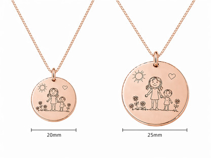 Inner Ziva - Rose Gold Heirloom Disc™