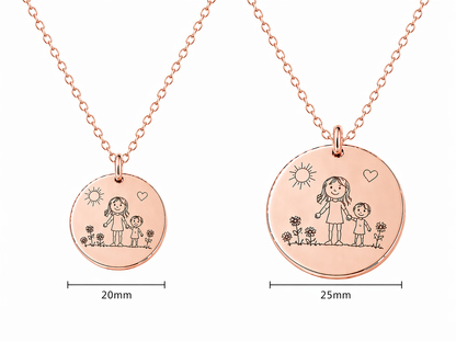 Inner Ziva - Rose Gold Heirloom Disc™