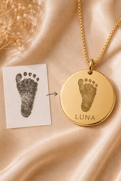 Inner Ziva — Gold Tiny Toes Disc™