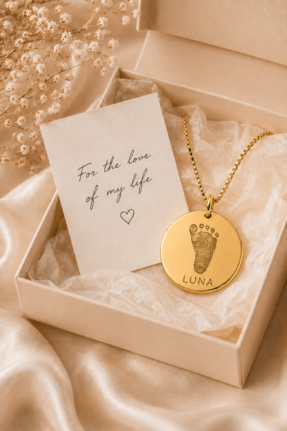 Inner Ziva — Gold Tiny Toes Disc™
