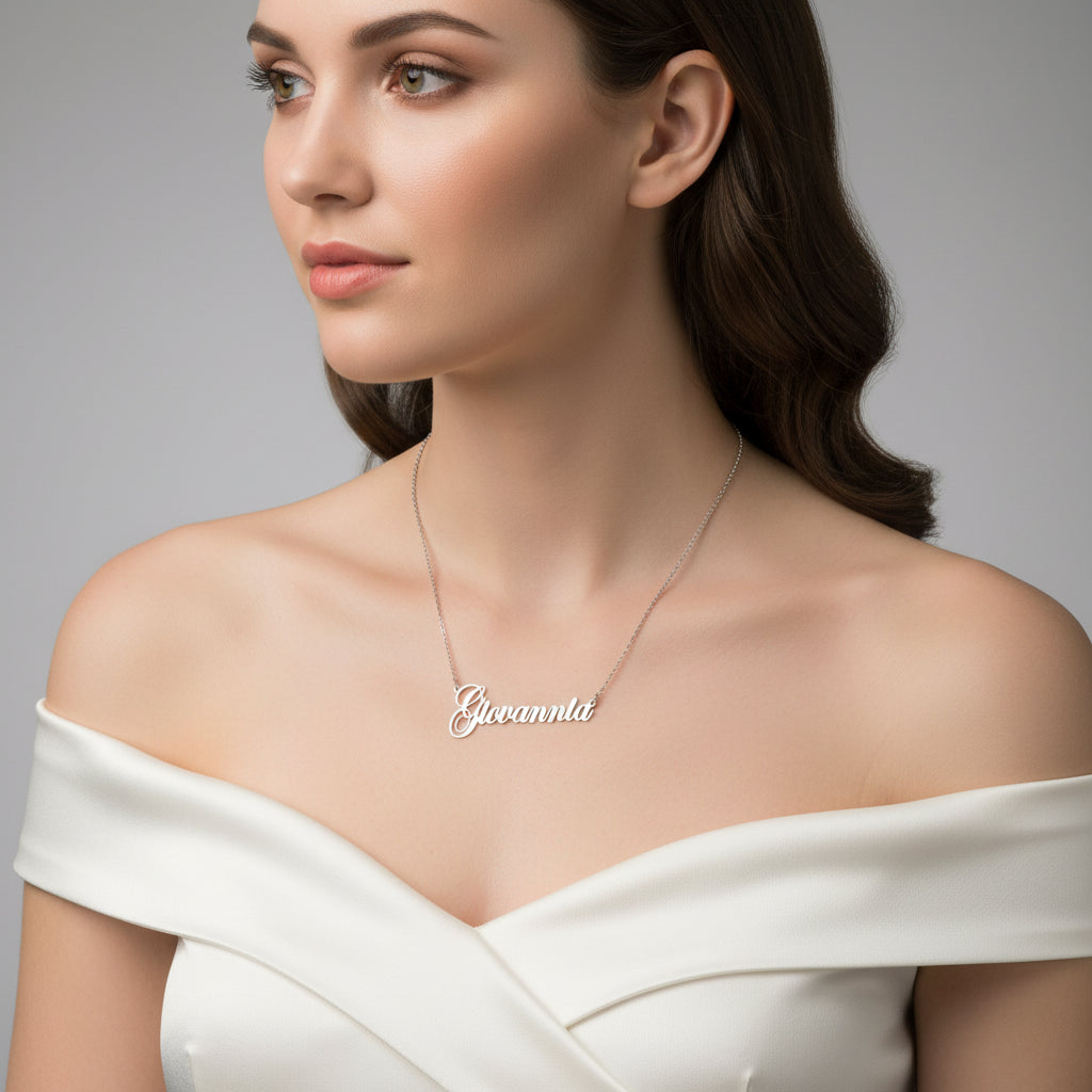 Custom Name Necklace Personalized For Working Mom