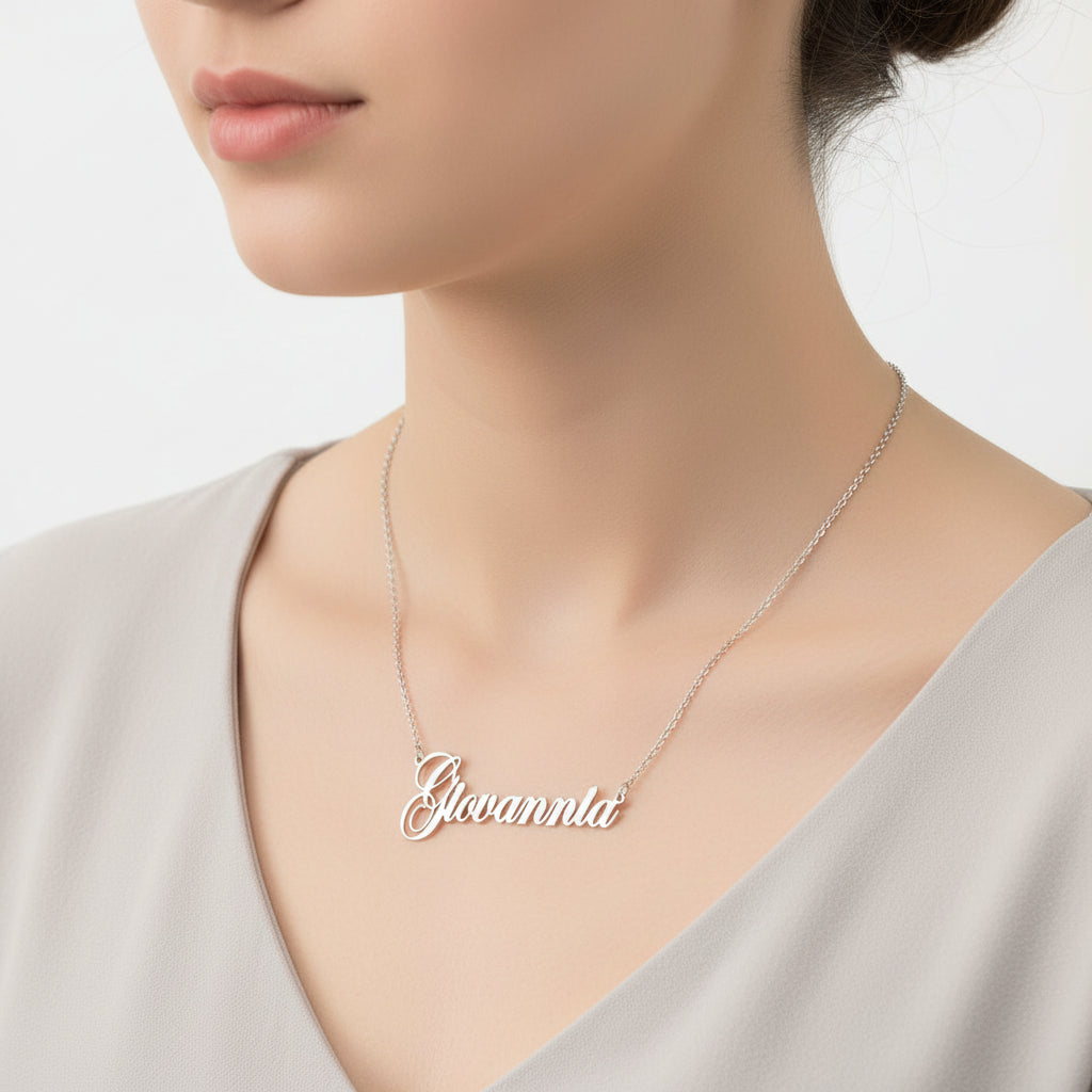 Custom Name Necklace Personalized For Working Mom