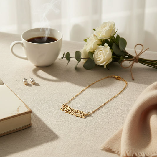 Custom Name Necklace Personalized For Working Mom