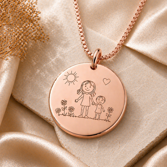 Inner Ziva - Rose Gold Heirloom Disc™