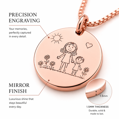 Inner Ziva - Rose Gold Heirloom Disc™