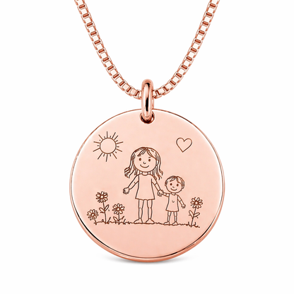 Inner Ziva - Rose Gold Heirloom Disc™