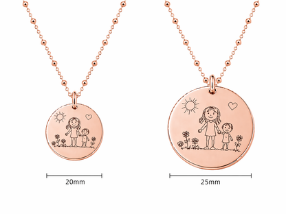Inner Ziva - Rose Gold Heirloom Disc™