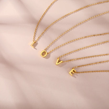 Unift Family Initial Name Necklace