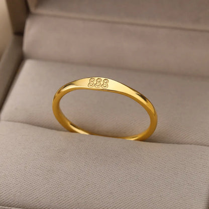 Angel Number Ring · 444 555 666 777