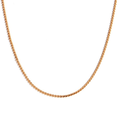 MamacitaSlay Water Wave Chain Snake Chain Women's 316L Stainless Steel Necklace Bracelets Belly Chain Various Styles Jewelry