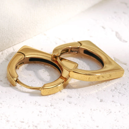 MamacitaSlay 316L Stainless Steel Square Hoop Earrings Party Classic Jewelry Women's Minimalist Statement Earrings High Quality