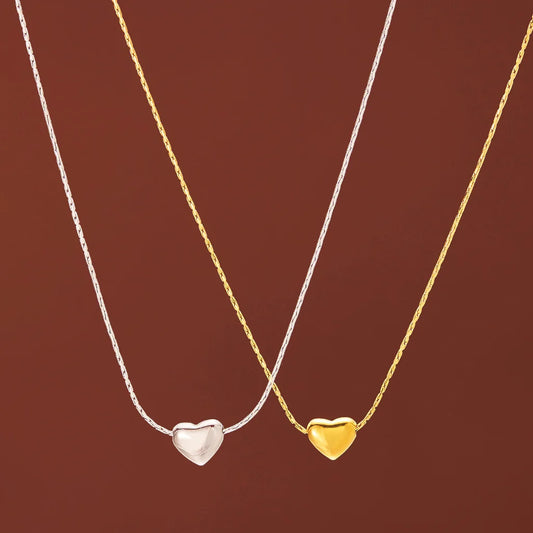 Mini Heart Pendant Necklace