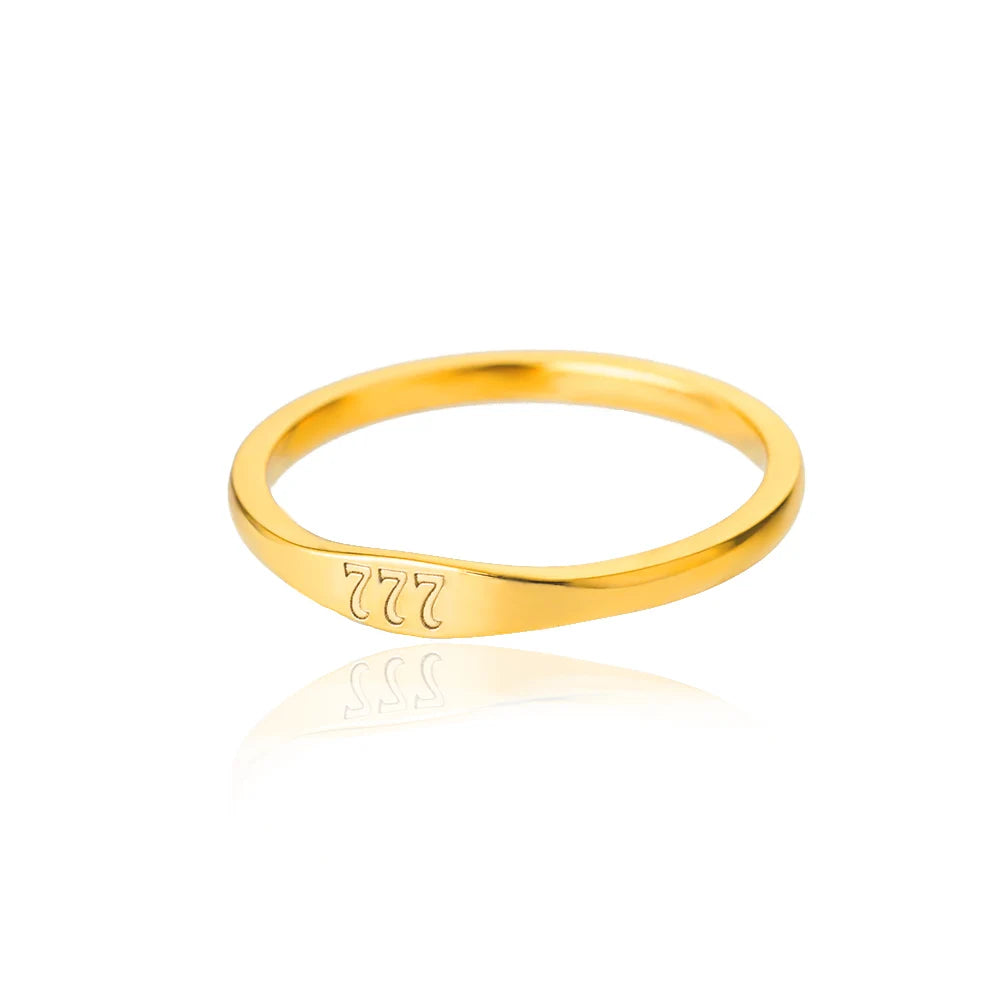 Angel Number Ring · 444 555 666 777