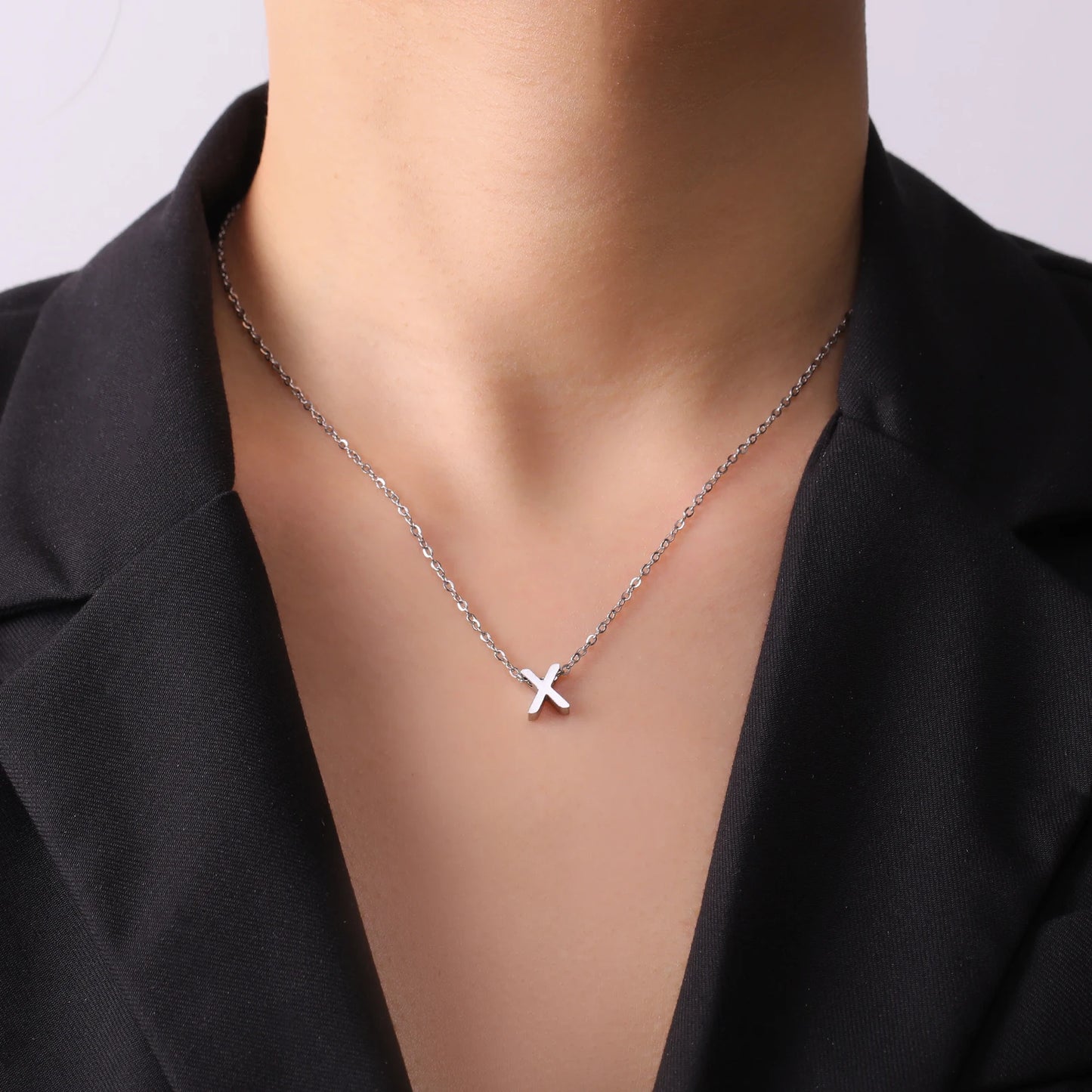 Unift Family Initial Name Necklace