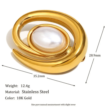 MamacitaSlay Unique 18K Gold Plated Zircon Wine Glass Leopard Brooch Banquet Waterproof Jewelry Women's High Quality Jewelry