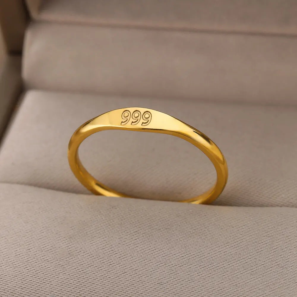 Angel Number Ring · 444 555 666 777