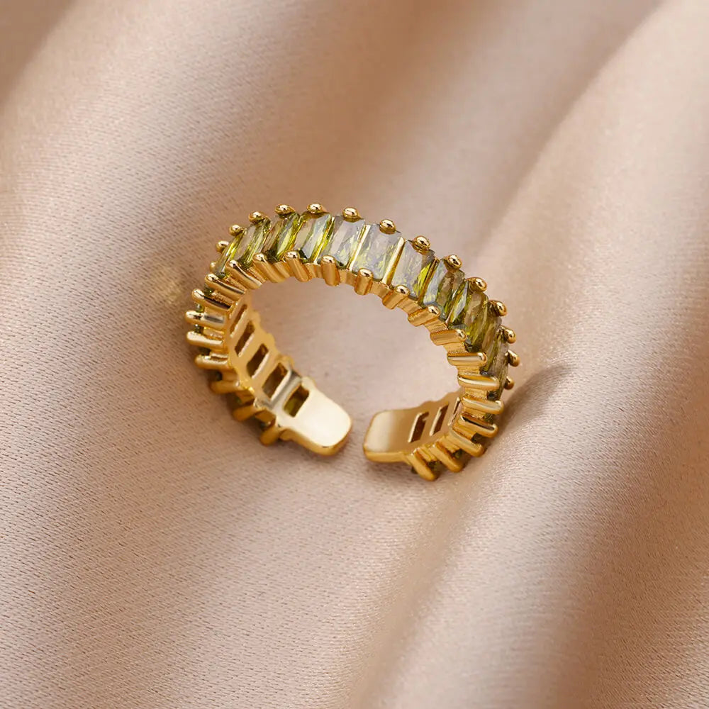 Zircon Eternity Ring for Women