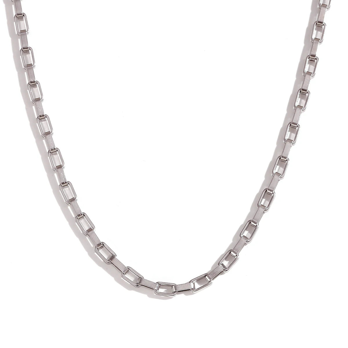 MamacitaSlay Water Wave Chain Snake Chain Women's 316L Stainless Steel Necklace Bracelets Belly Chain Various Styles Jewelry