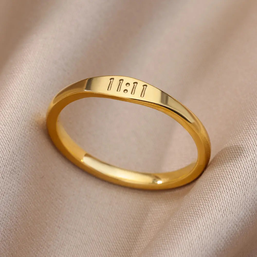 Angel Number Ring · 444 555 666 777