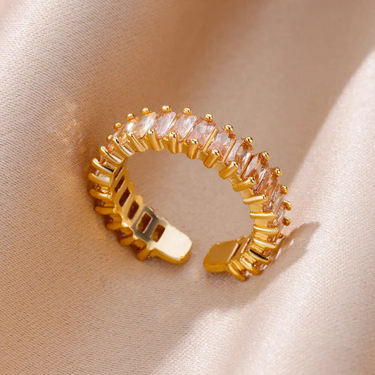Zircon Eternity Ring for Women