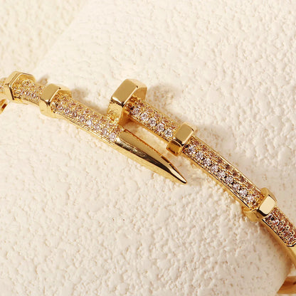 DazzleAura Crystal Bracelet