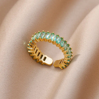 Zircon Eternity Ring for Women