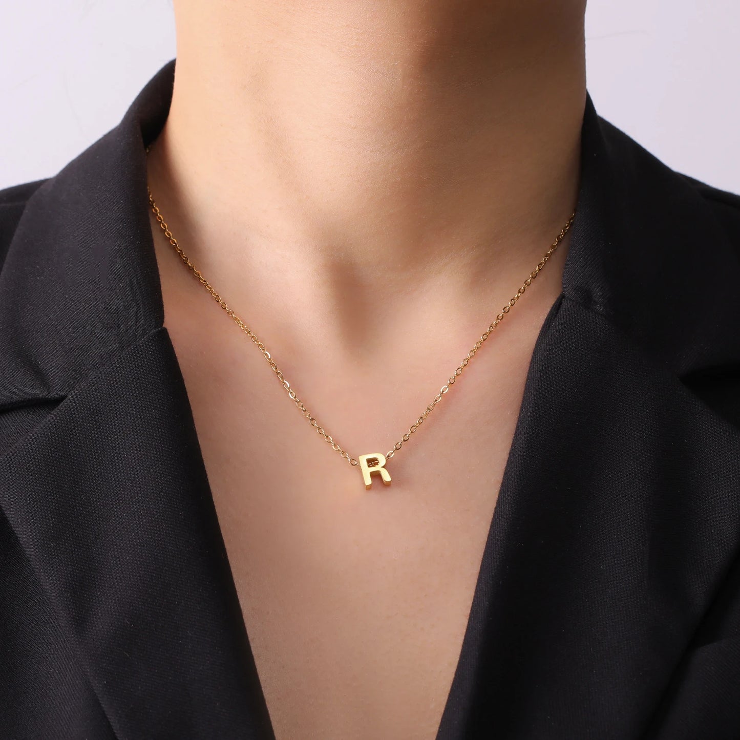 Unift Family Initial Name Necklace