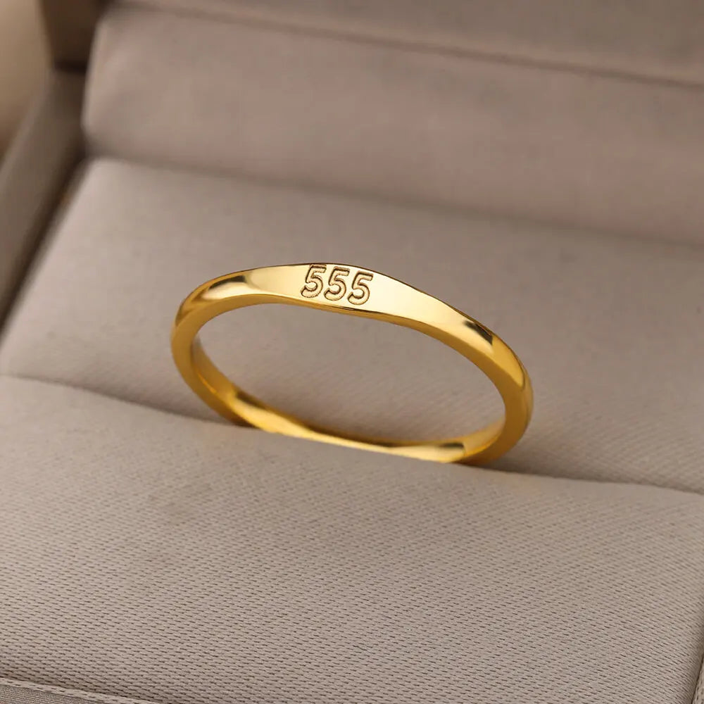 Angel Number Ring · 444 555 666 777