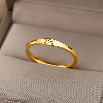 Angel Number Ring · 444 555 666 777
