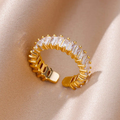 Zircon Eternity Ring for Women