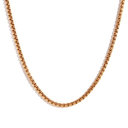 MamacitaSlay Water Wave Chain Snake Chain Women's 316L Stainless Steel Necklace Bracelets Belly Chain Various Styles Jewelry