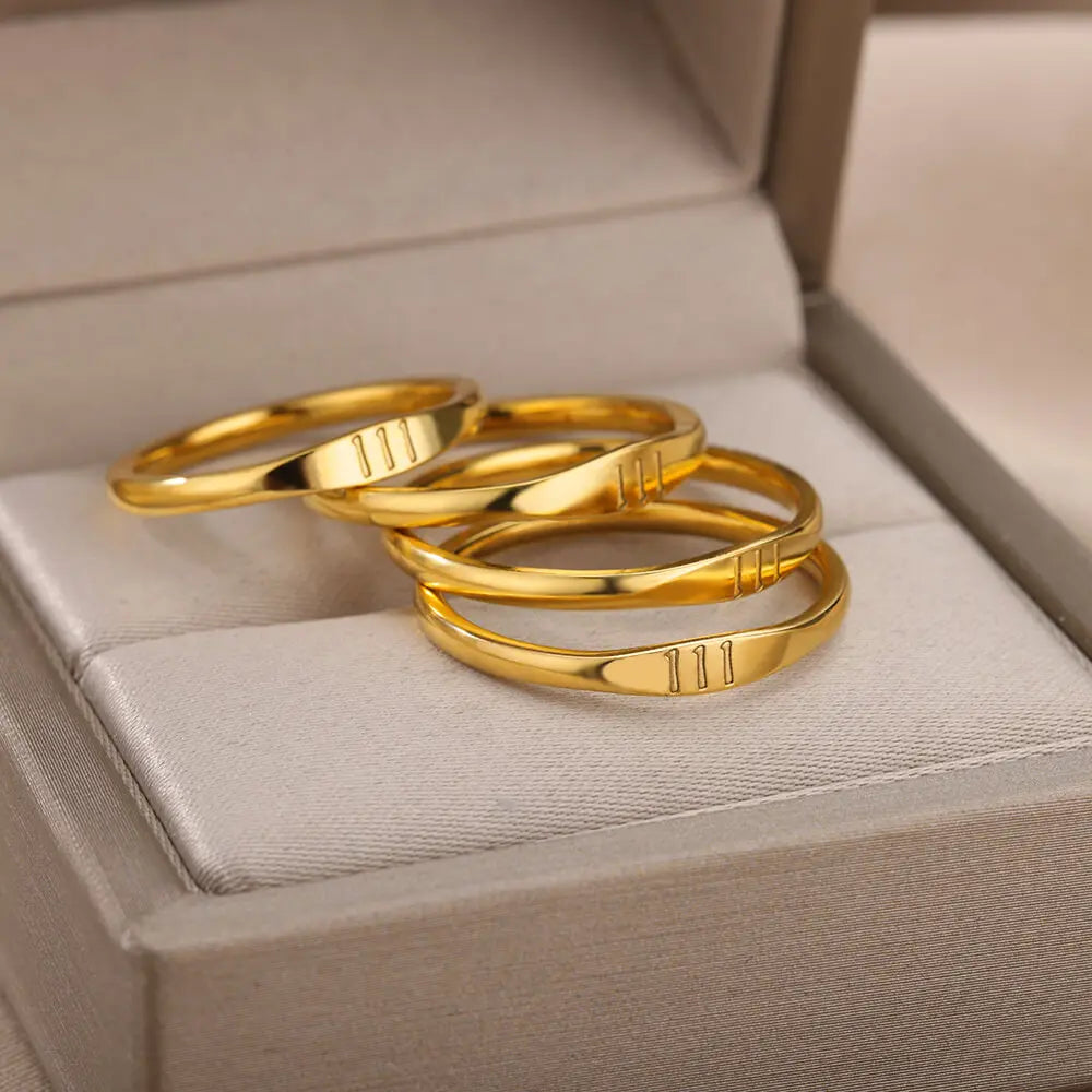 Angel Number Ring · 444 555 666 777