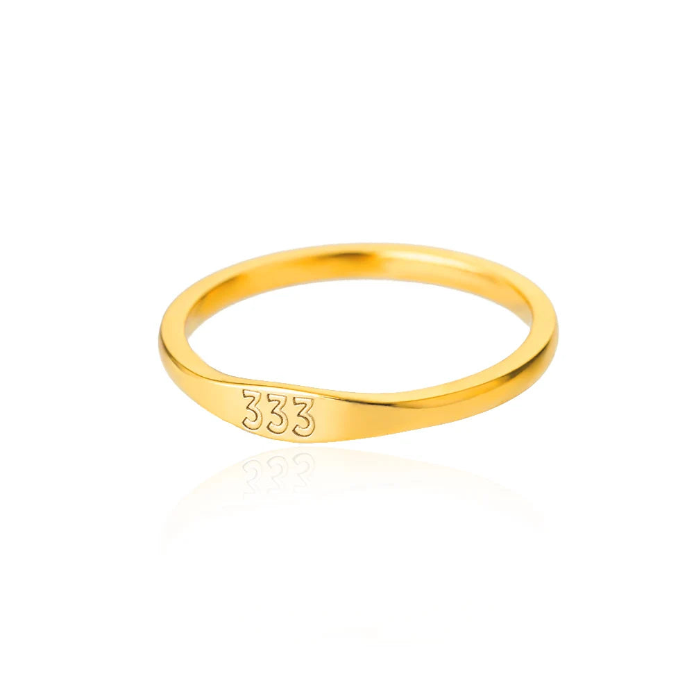 Angel Number Ring · 444 555 666 777