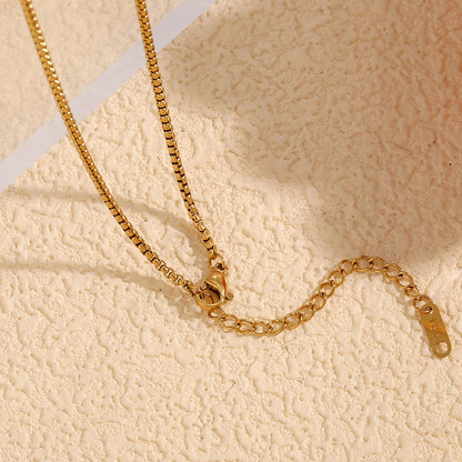 MamacitaSlay Trendy Cross Pendant Necklace Design Waterproof Neck Jewelry Design Waterproof Neck Jewelry Neutral Statement Gift