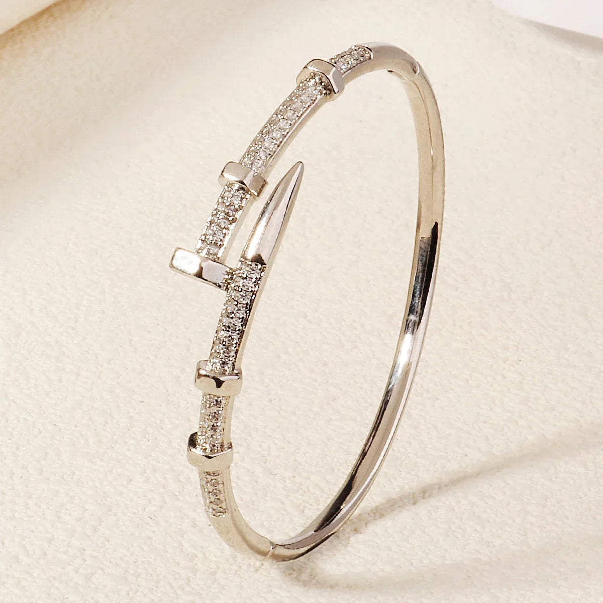DazzleAura Crystal Bracelet