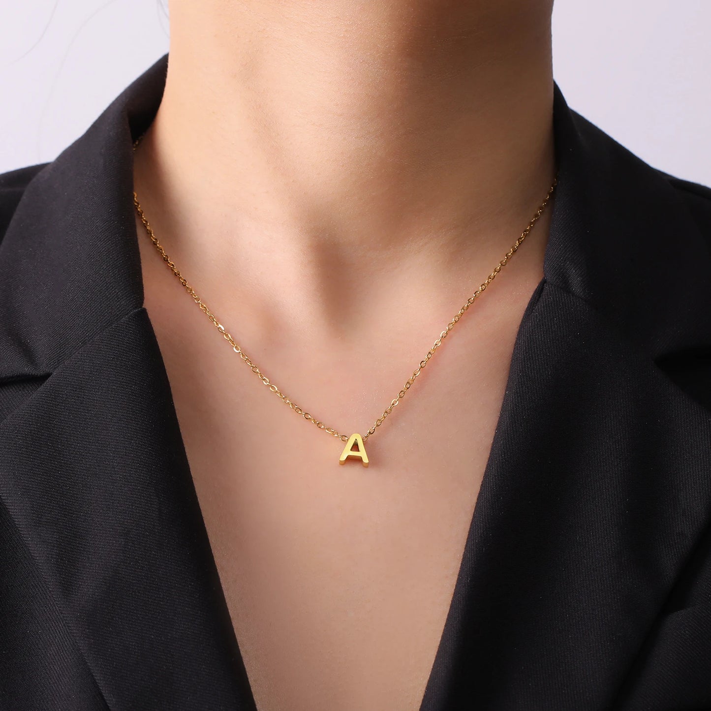 Unift Family Initial Name Necklace
