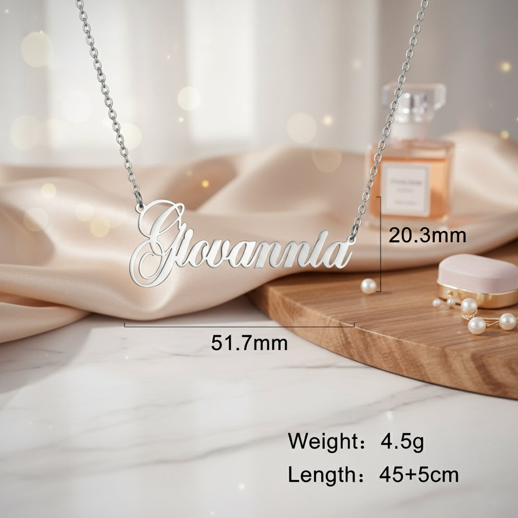 Custom Name Necklace Personalized For Working Mom