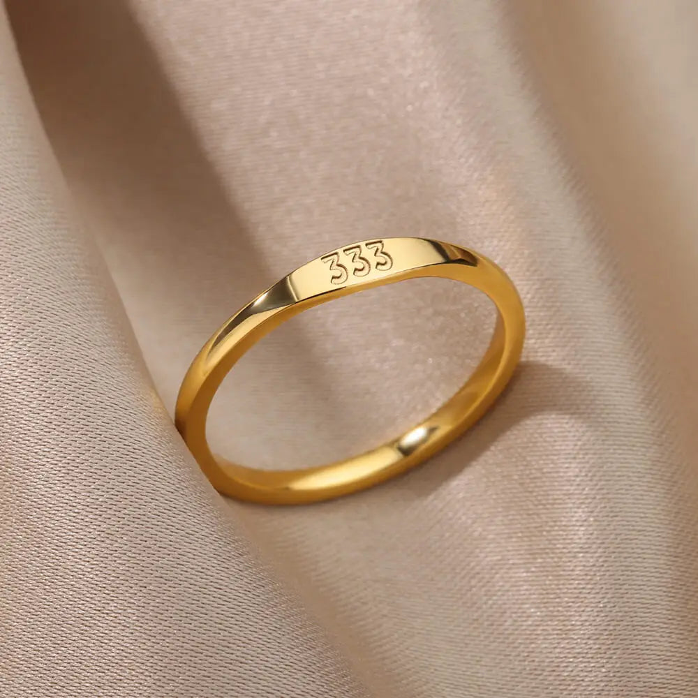 Angel Number Ring · 444 555 666 777