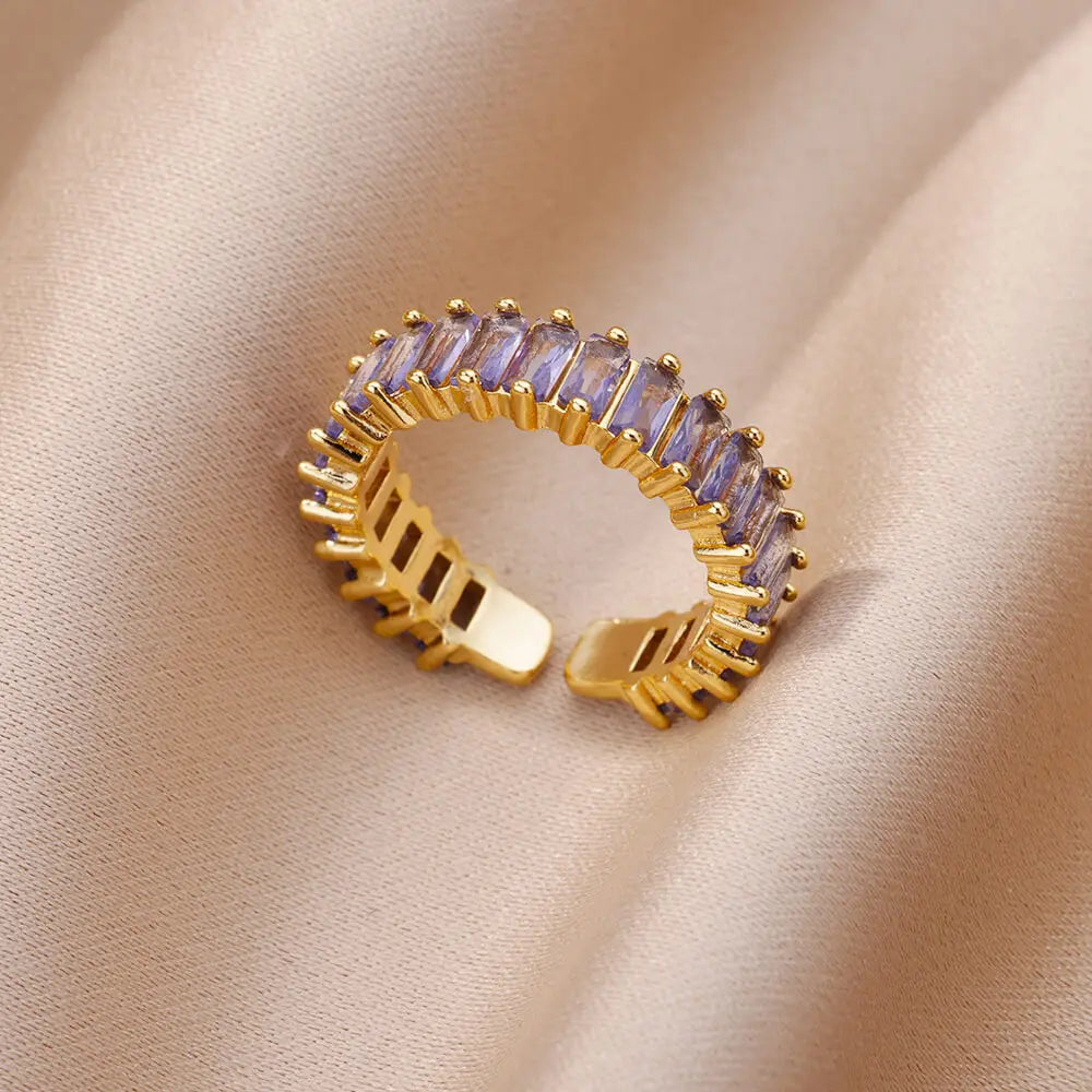 Zircon Eternity Ring for Women